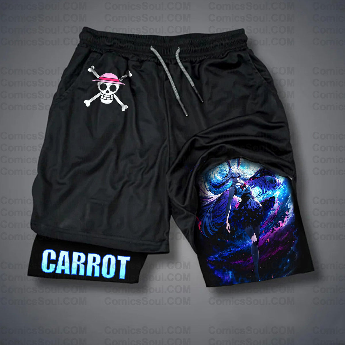 Unisex One Piece Anime Shorts