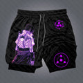 Unisex Naruto Anime Graphic Streetwear Shorts