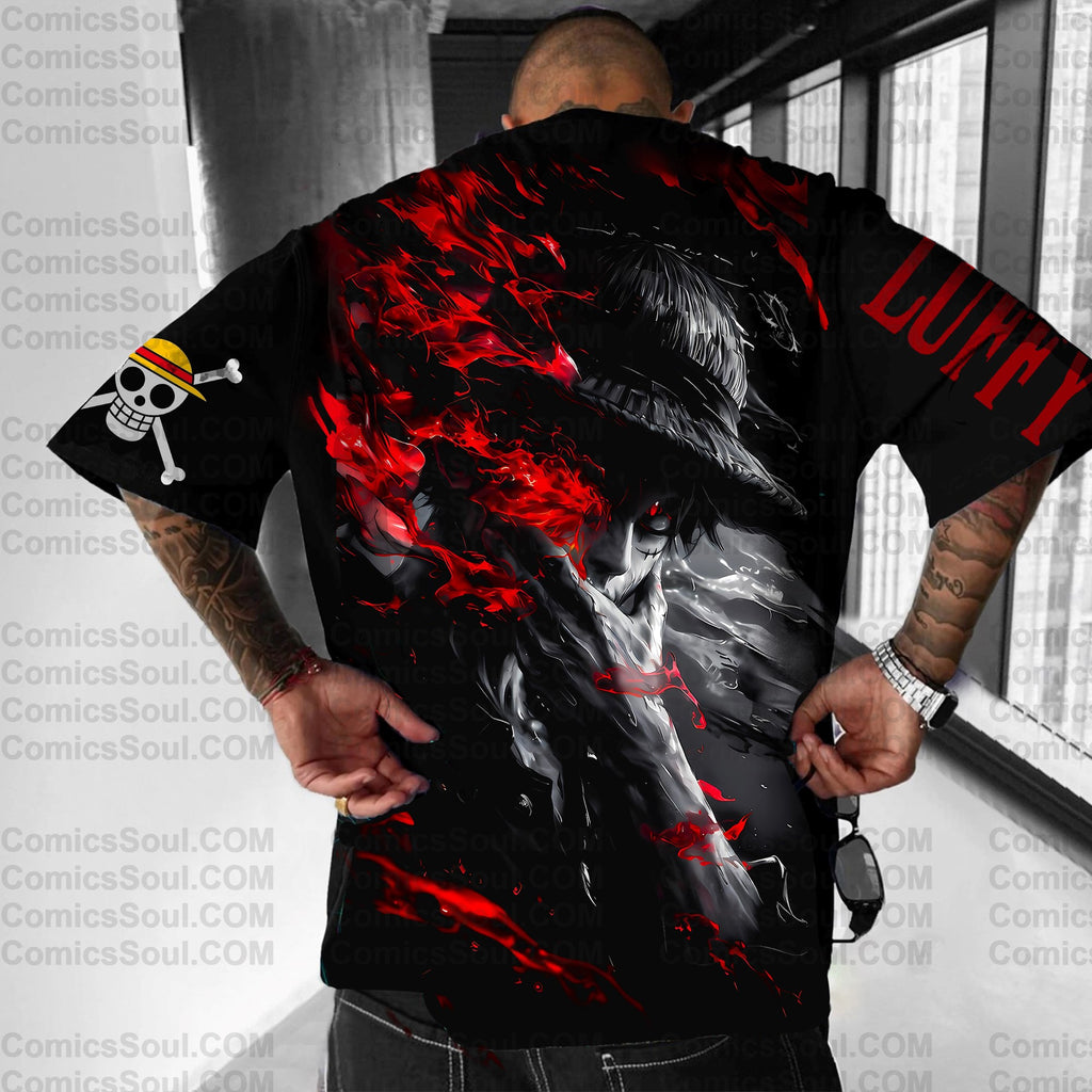 Unisex Anime Series Casual T-shirt