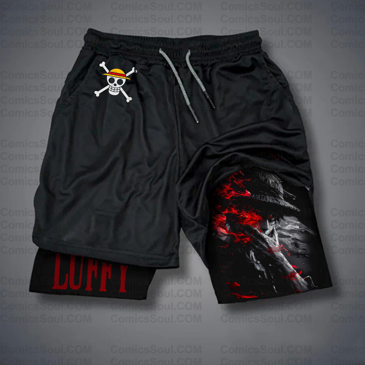 Unisex One Piece Anime Shorts