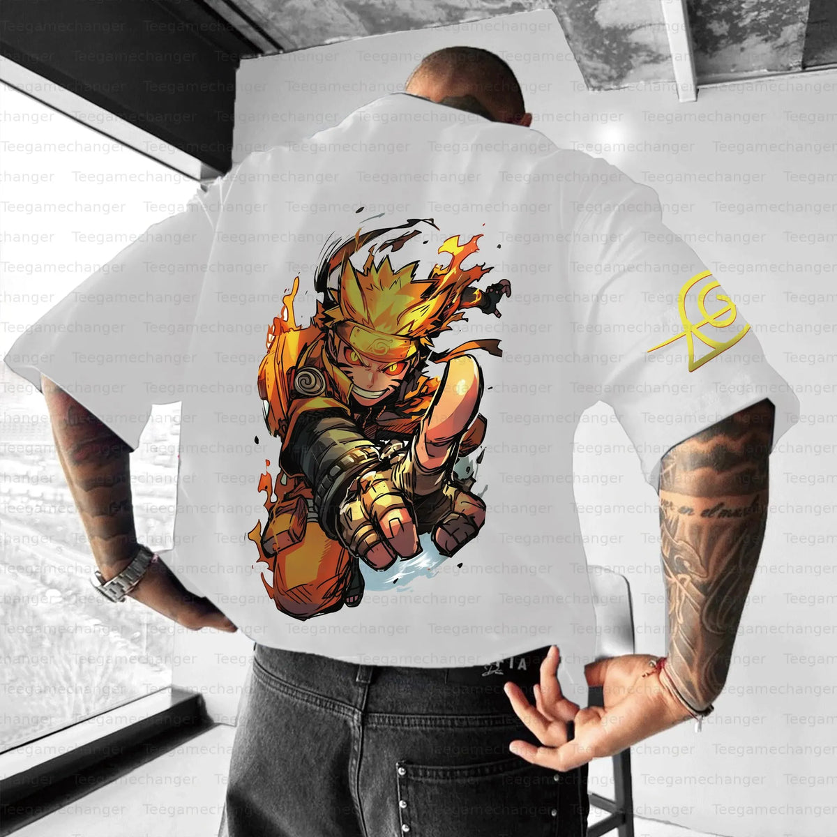 Unisex Naruto Anime Graphic Streetwear T-Shirts