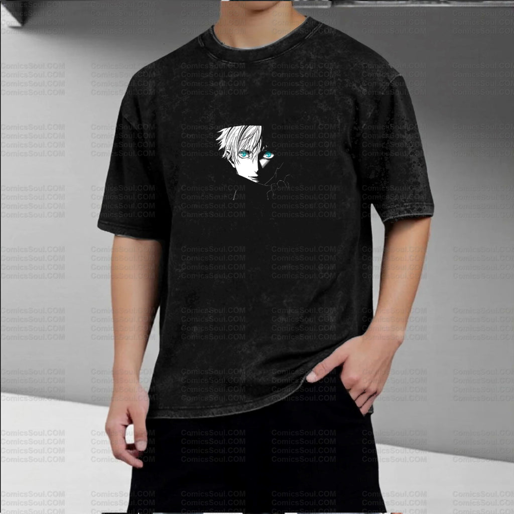 Printed Unisex Washed T-Shirt