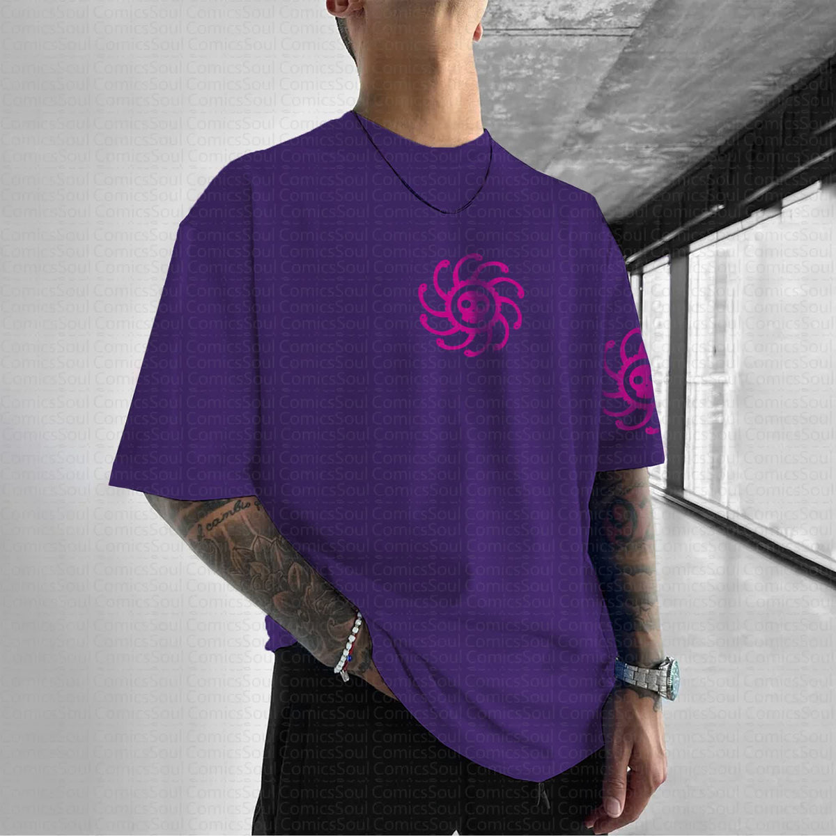 Unisex Anime Inspired Vintage T-Shirt丨Comicssoul