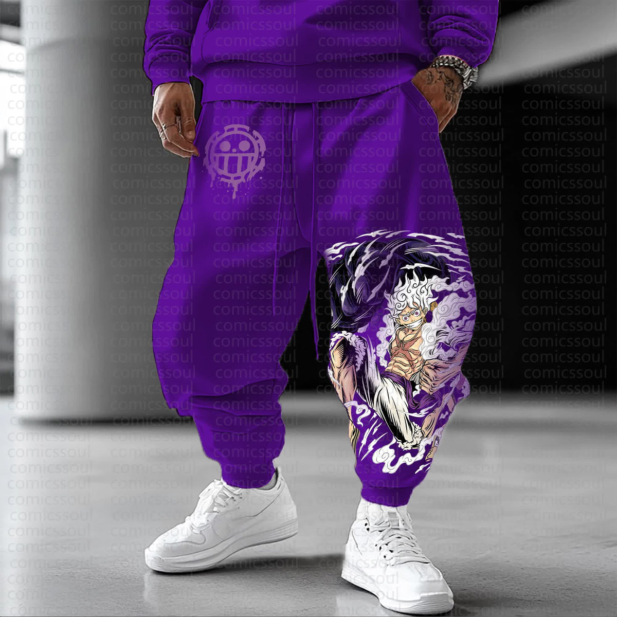 Unisex Anime Inspired Vintage Pants丨Comicssoul