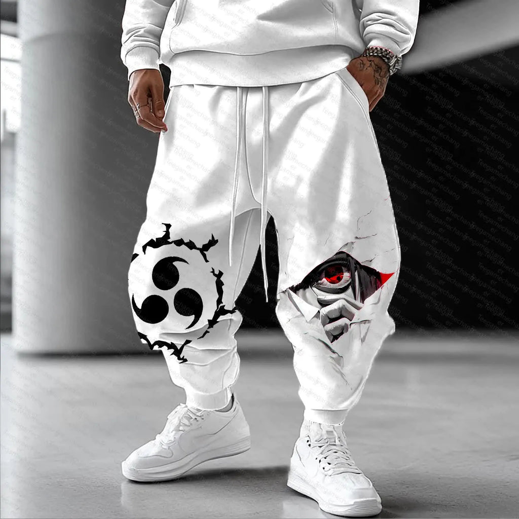 Unisex Naruto Anime Graphic Streetwear Pants