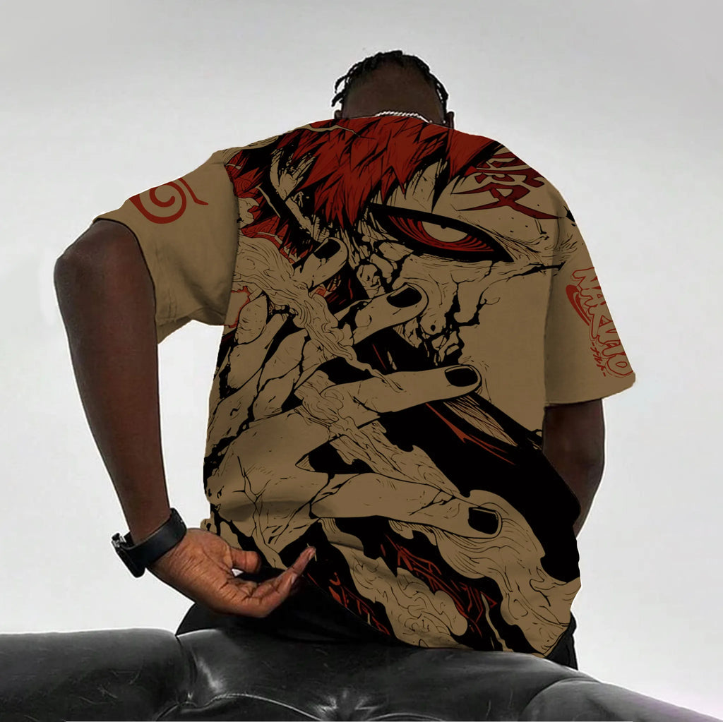 Unisex Naruto Anime Graphic Streetwear T-Shirts