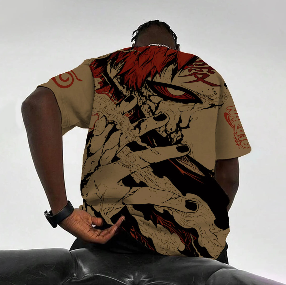 Unisex Naruto Anime Graphic Streetwear T-Shirts