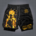Unisex Naruto Anime Graphic Streetwear Shorts