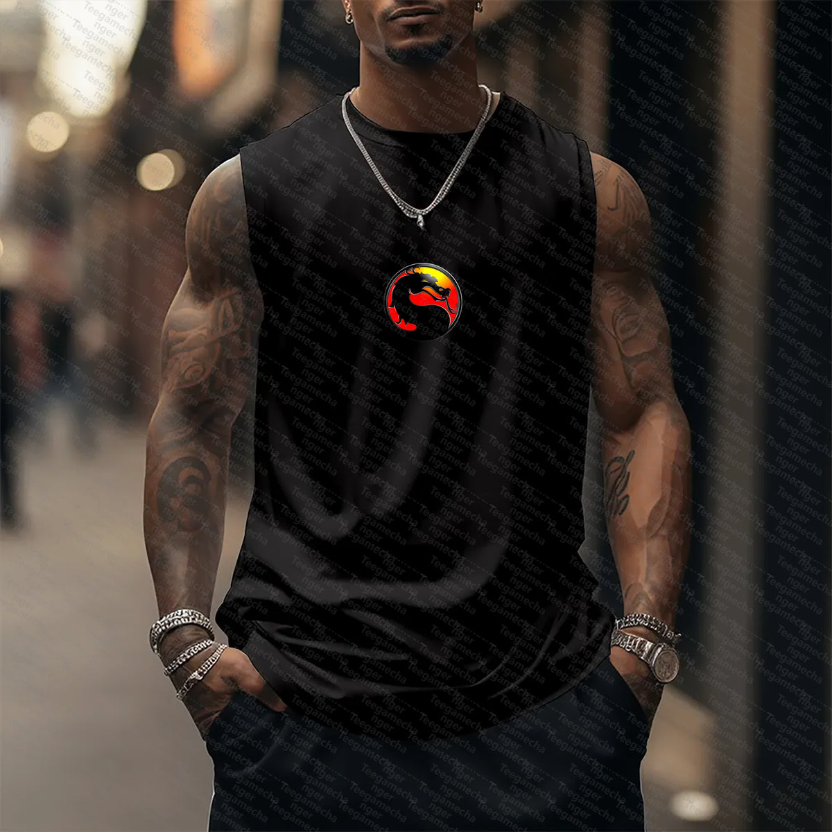 Unisex  “Comicssoul” Casual   Tank Top