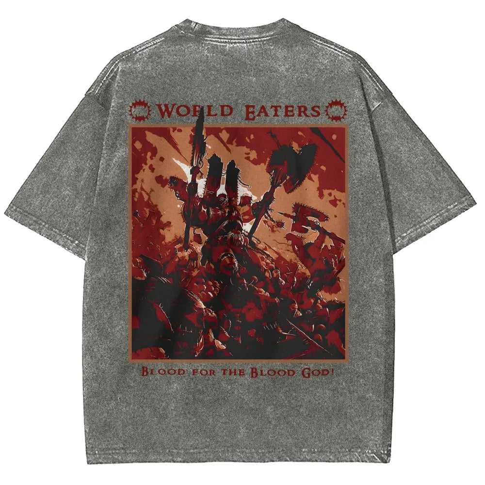 Unisex Fit Washed T-Shirt 丨WH40K