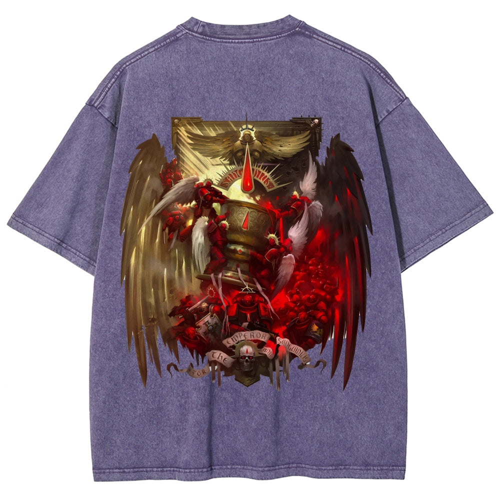 Unisex Fit Washed T-Shirt 丨WH40K