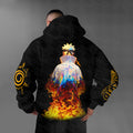 Unisex Naruto Anime Graphic Streetwear Hoodie