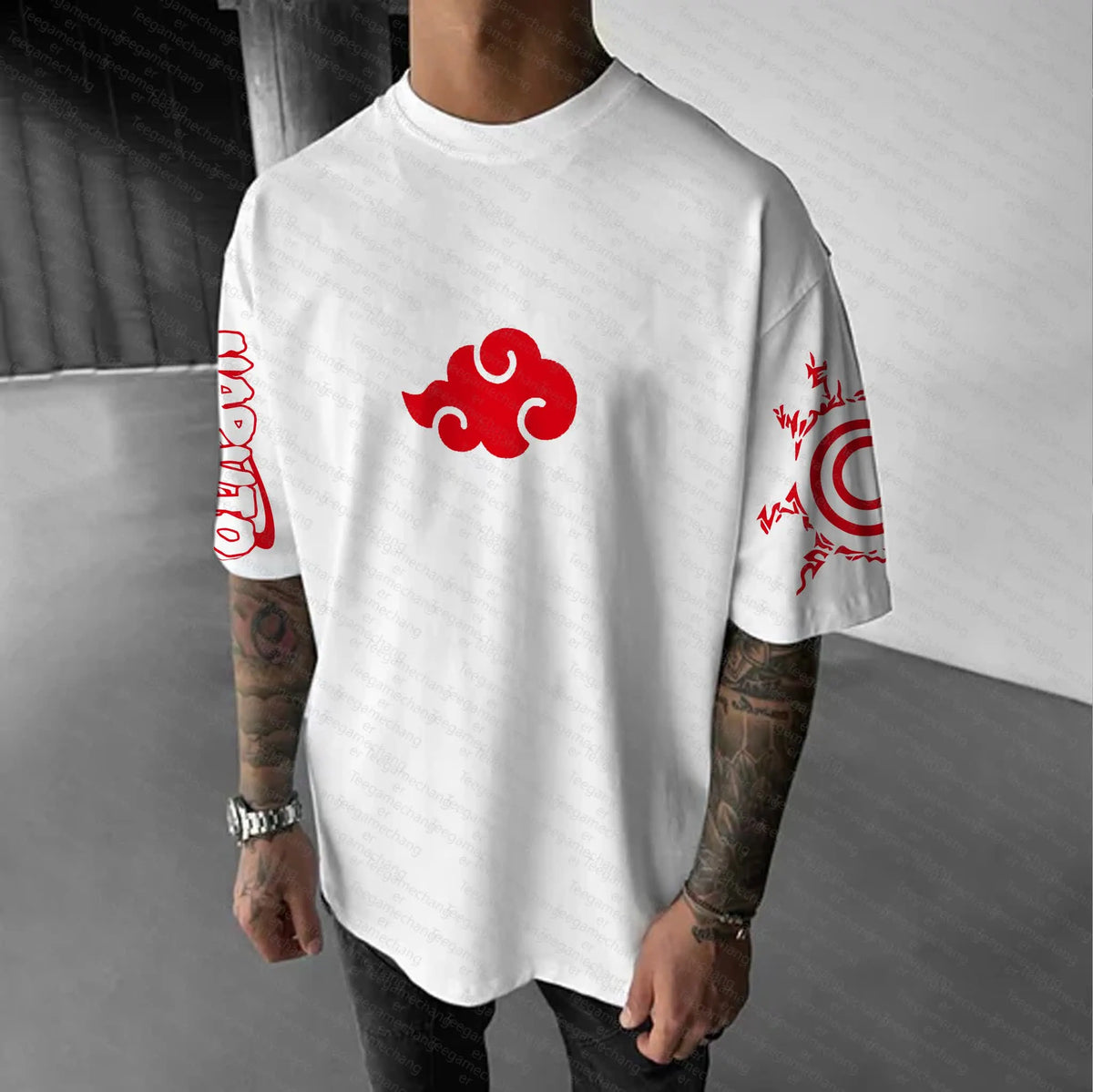 Unisex Naruto Anime Graphic Streetwear T-Shirts