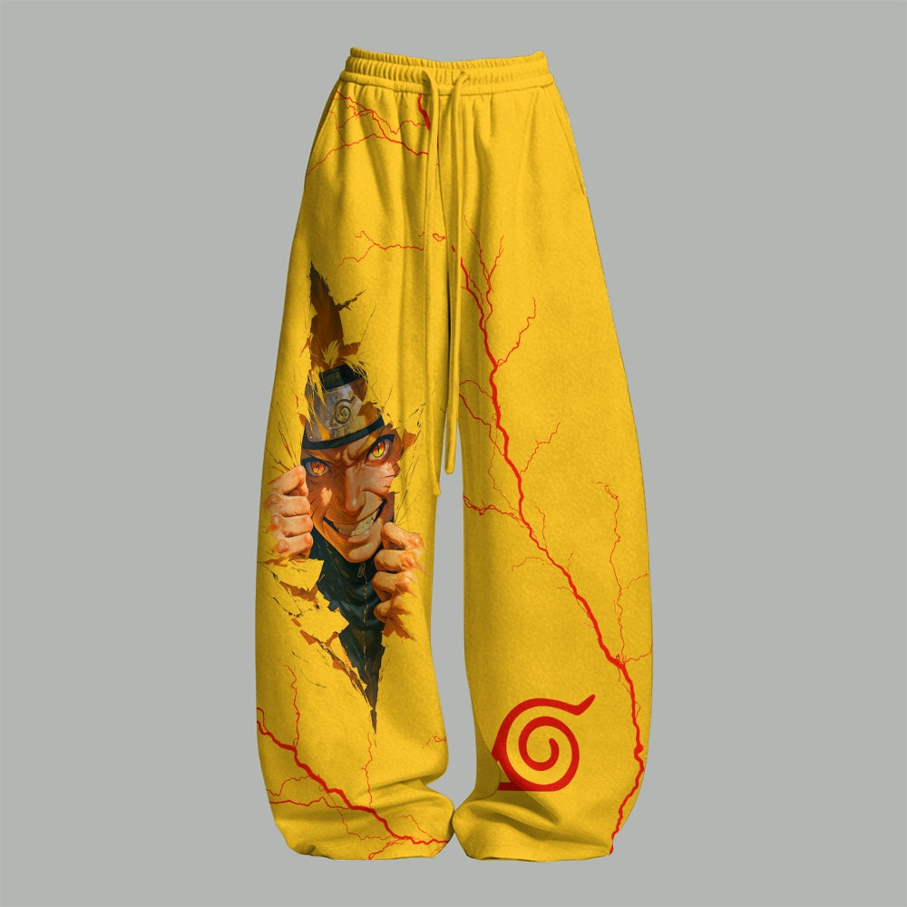 NARUTO Top & Elasticated Trousers Two-Piece Set | Anime Graphic