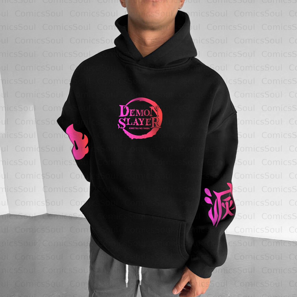 Unisex Anime Graphic Streetwear Vintage Plush Hoodie| KNY