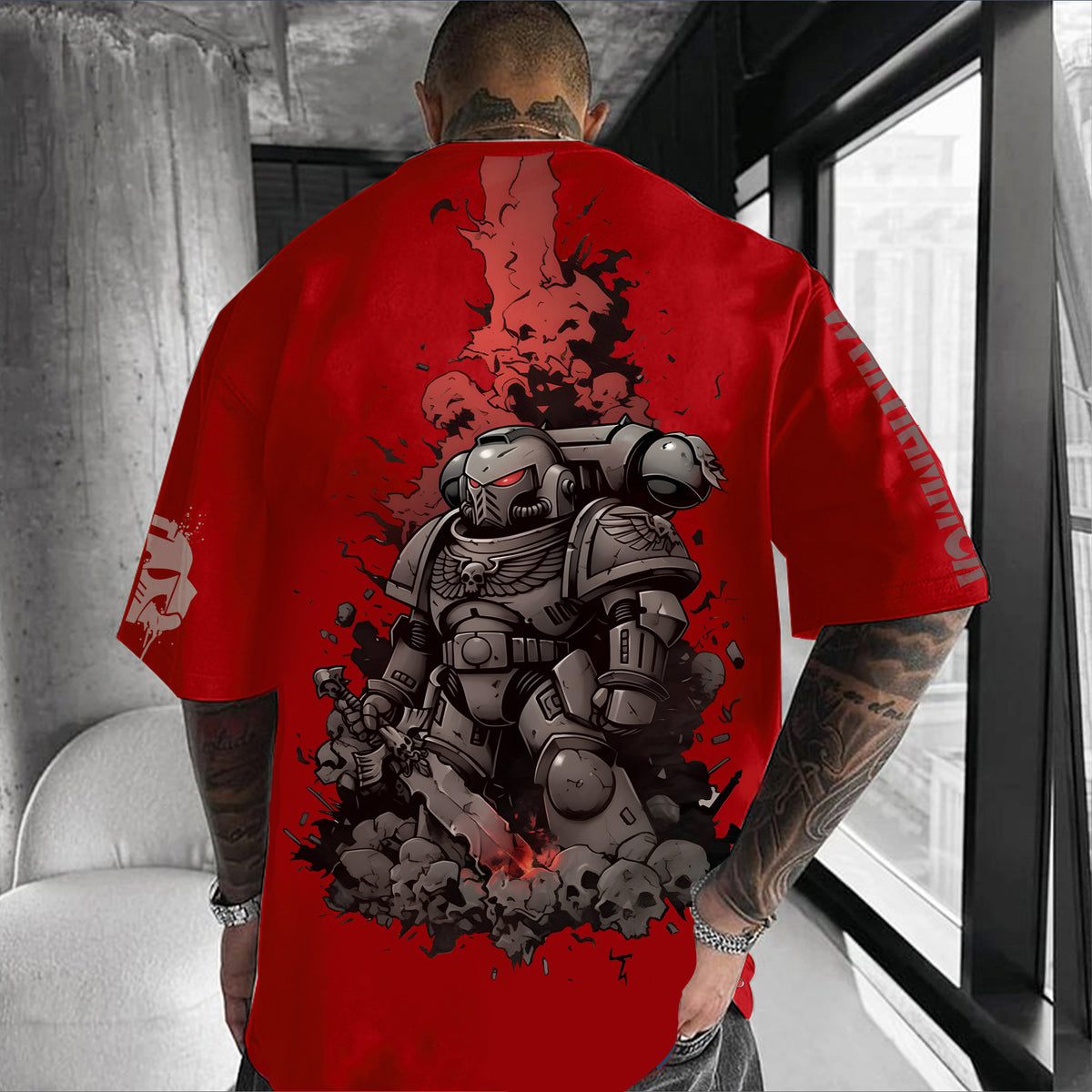 Unisex Game Inspired Vintage T-Shirt | WH40K