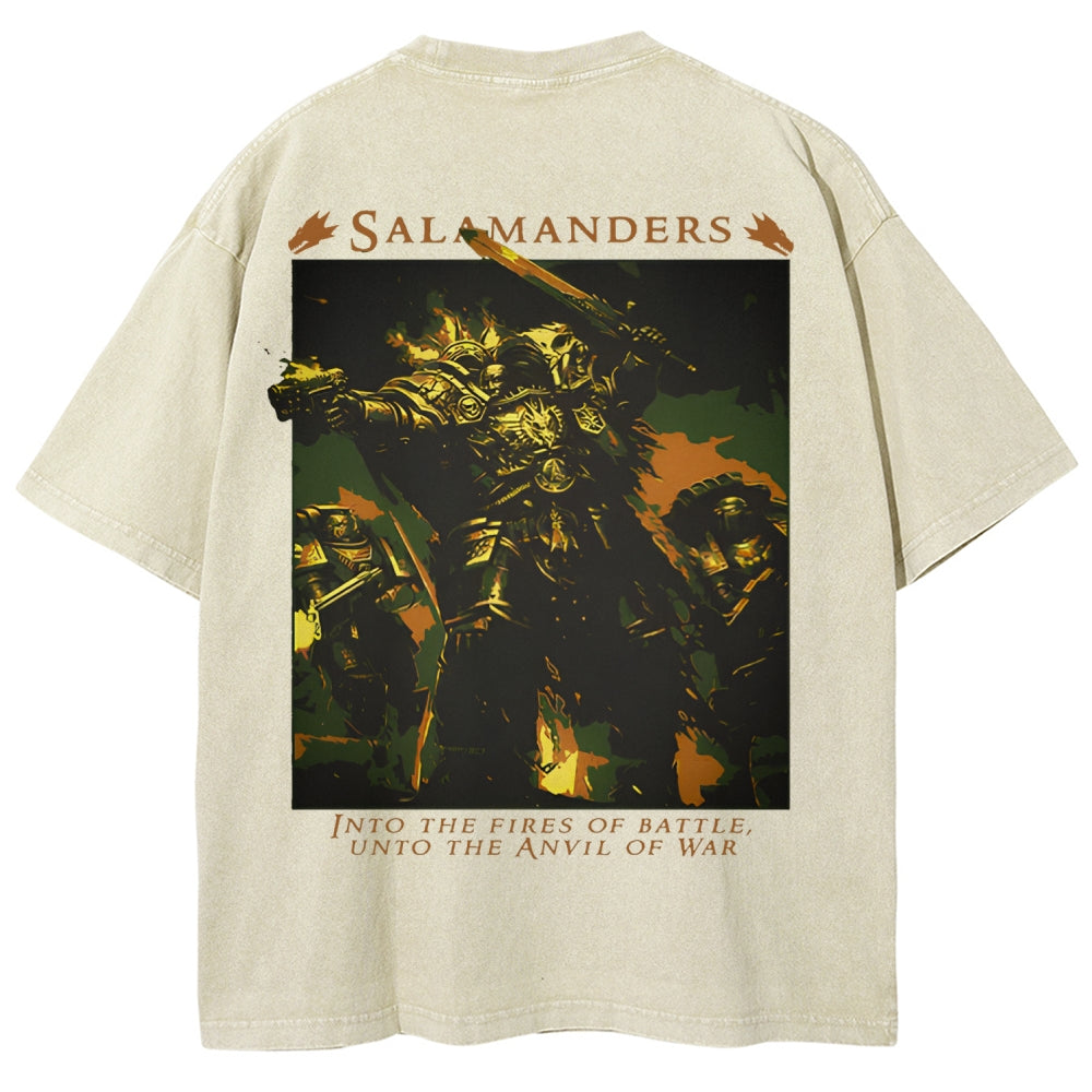 Unisex Fit Washed T-Shirt 丨WH40K