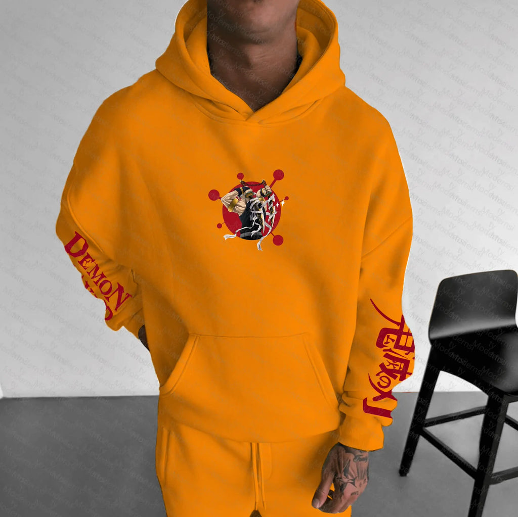 Unisex “Comicssoul” Anime Graphic Streetwear Vintage Hoodie