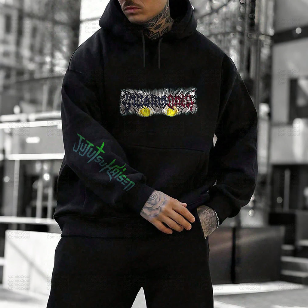 Unisex “Comicssoul” Anime Graphic Streetwear Vintage Hoodie