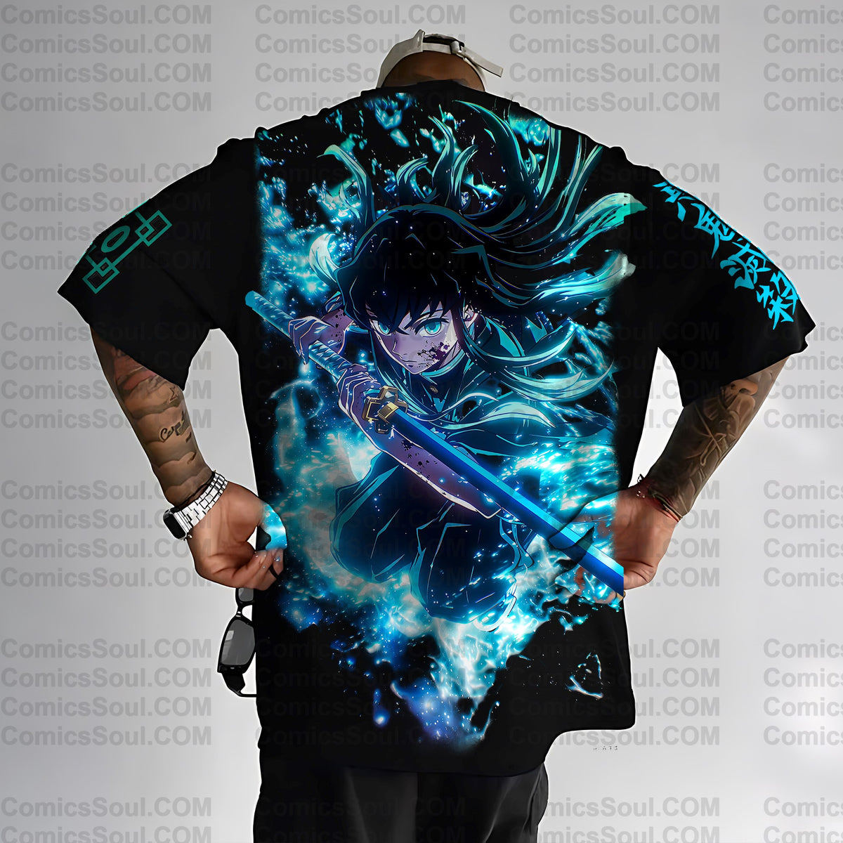 Unisex Anime Inspired Vintage T-Shirt| KNY