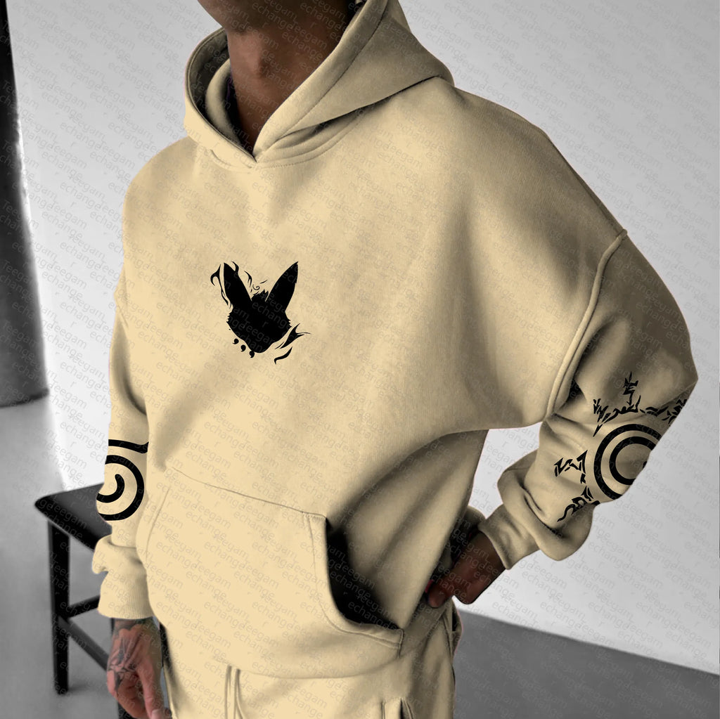 Unisex Naruto Anime Graphic Streetwear Hoodie