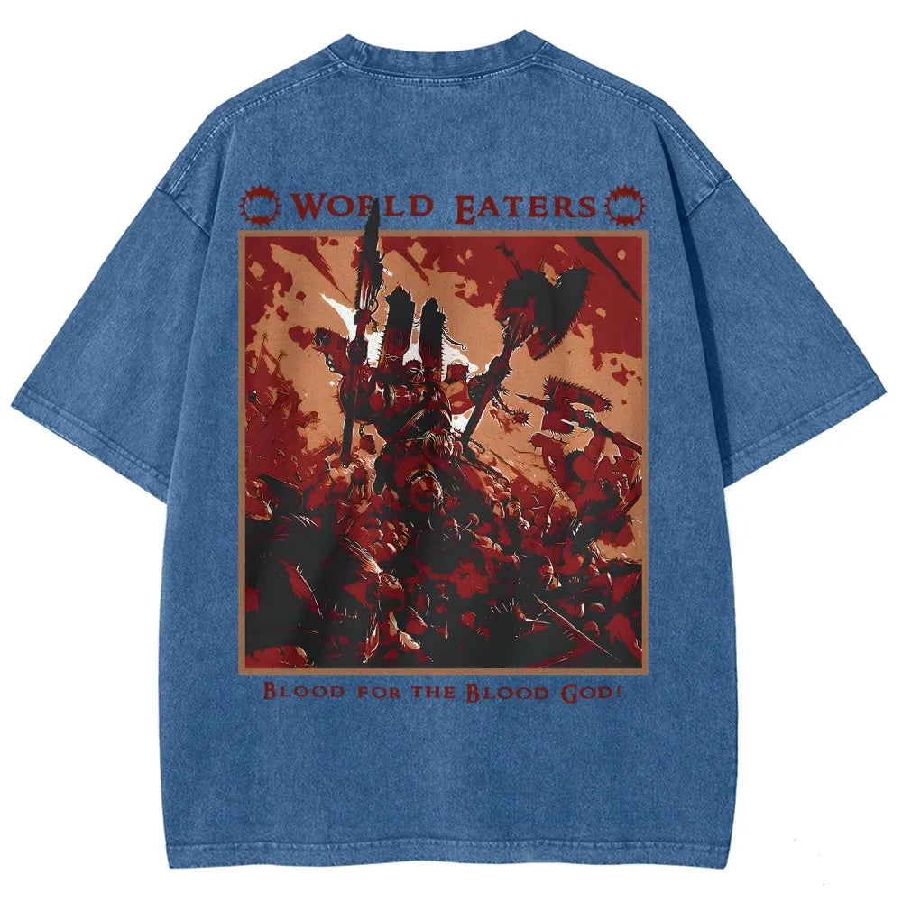 Unisex Fit Washed T-Shirt 丨WH40K