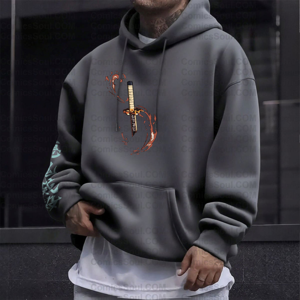 Unisex Game Graphic Streetwear Vintage Hoodie| KNY