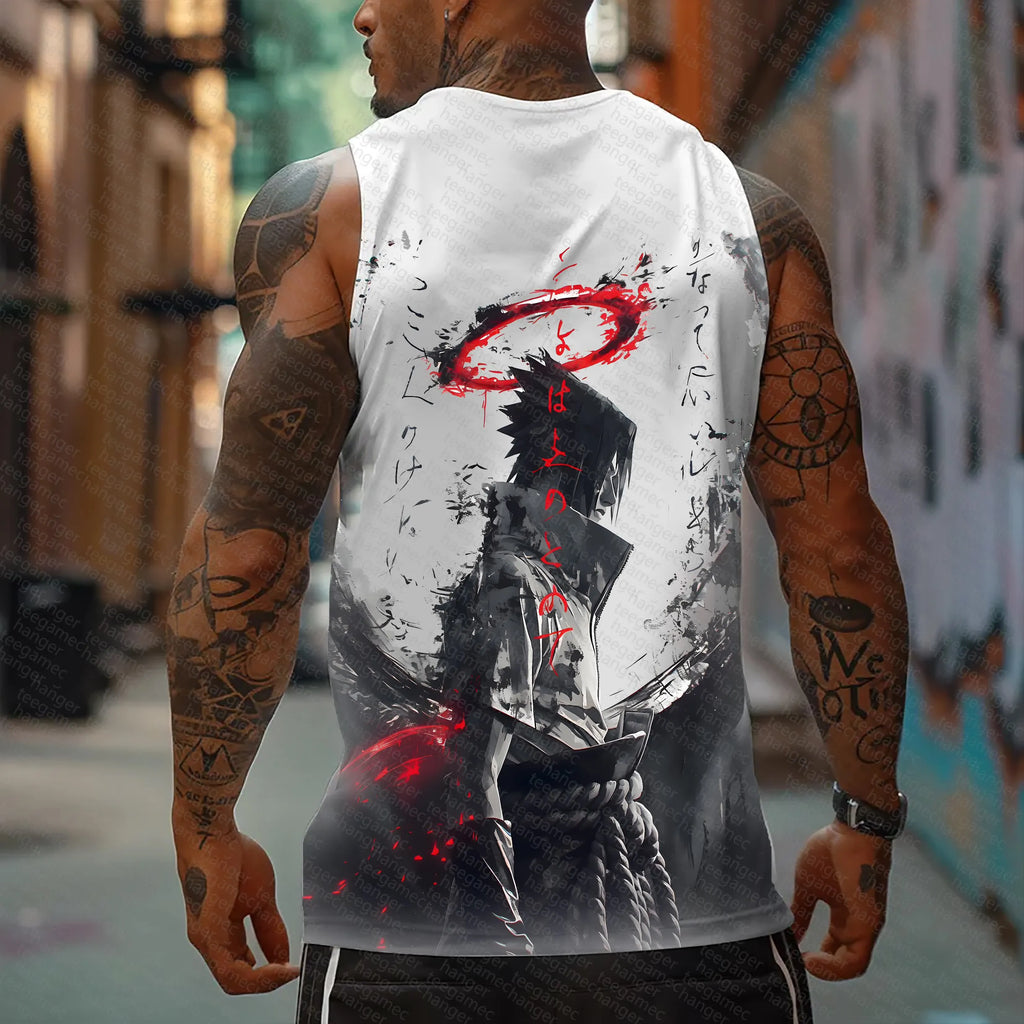 Unisex Naruto Anime Graphic Streetwear Tank Top