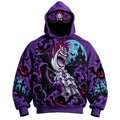 Halloween Anime-Print Hoodie