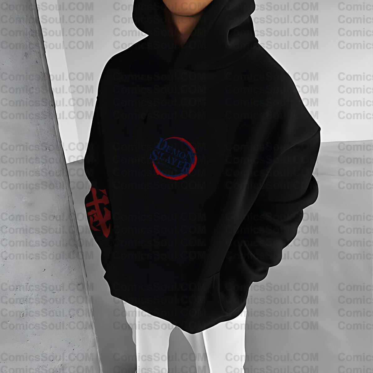 Unisex “ Comicssoul   ” Graphic Streetwear Vintage Hoodie