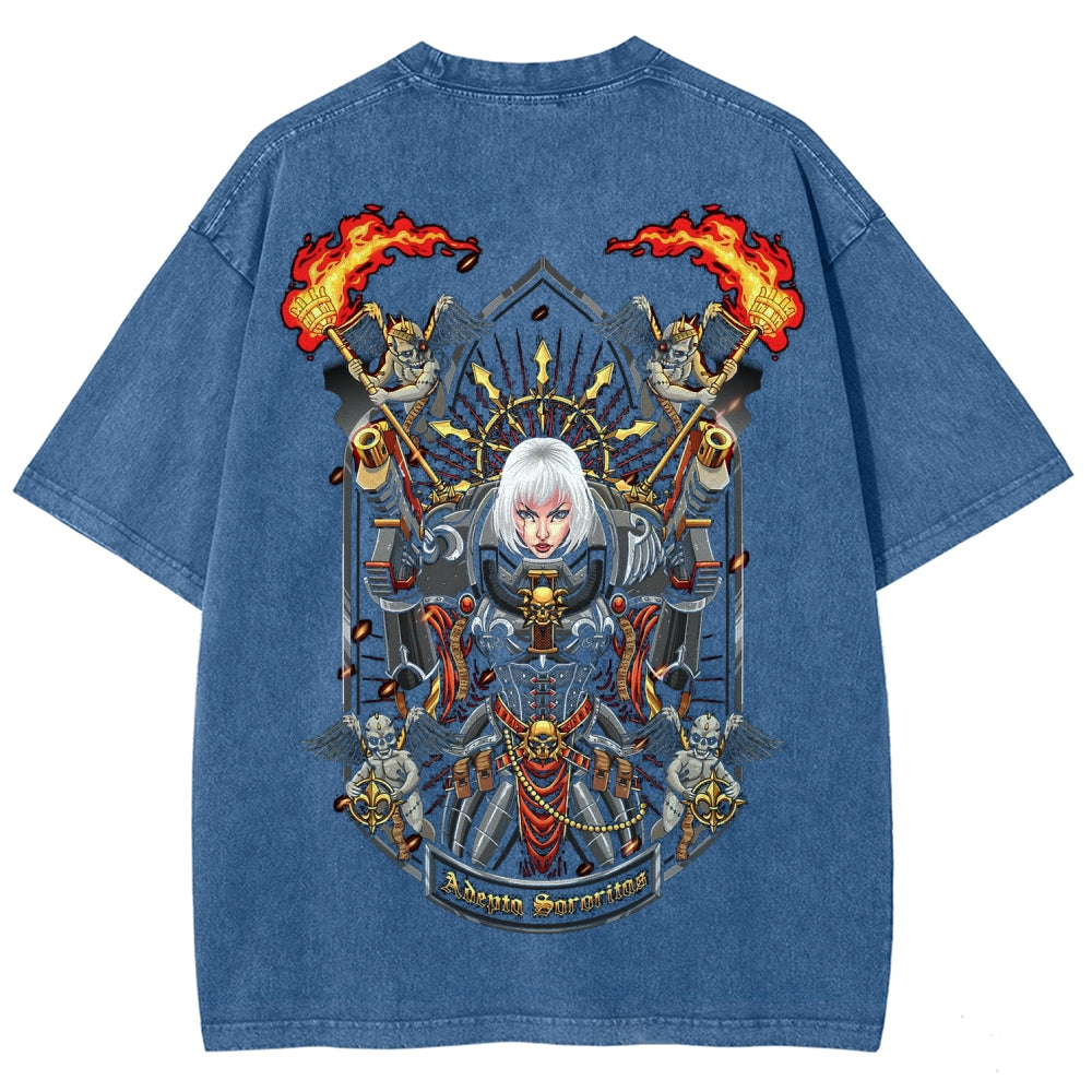 Unisex Fit Washed T-Shirt 丨WH40K