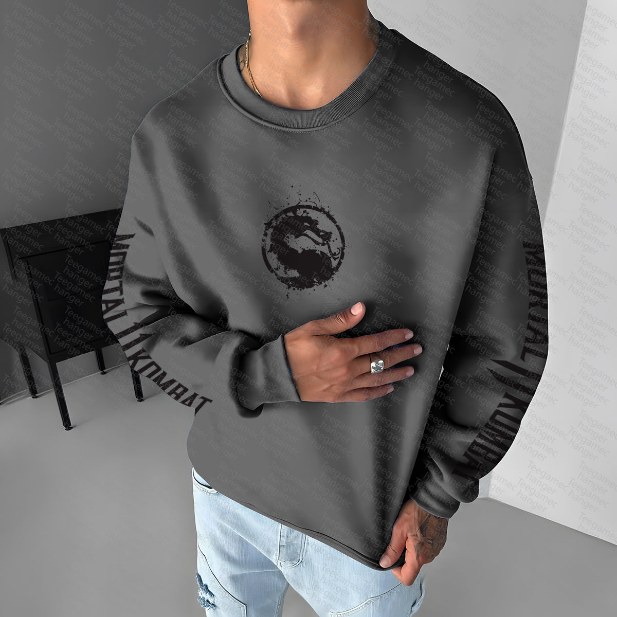 Unisex "Comicssoul" Anime Graphic Inspired Vintage Sweatshirt