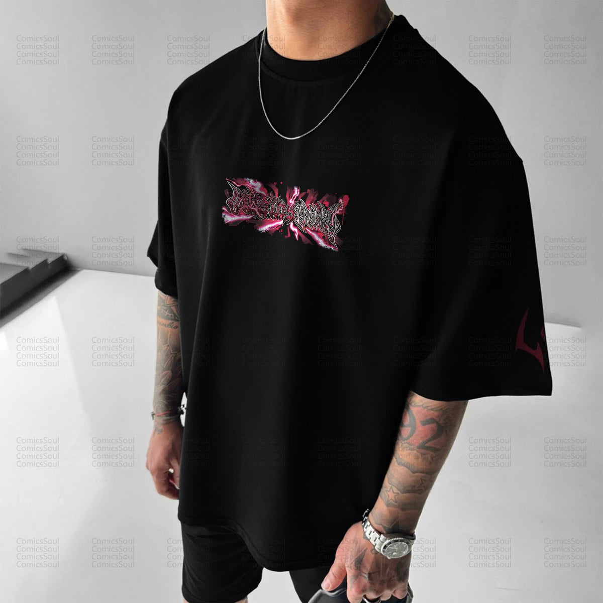 Unisex Anime Inspired Vintage T-Shirt丨Comicssoul