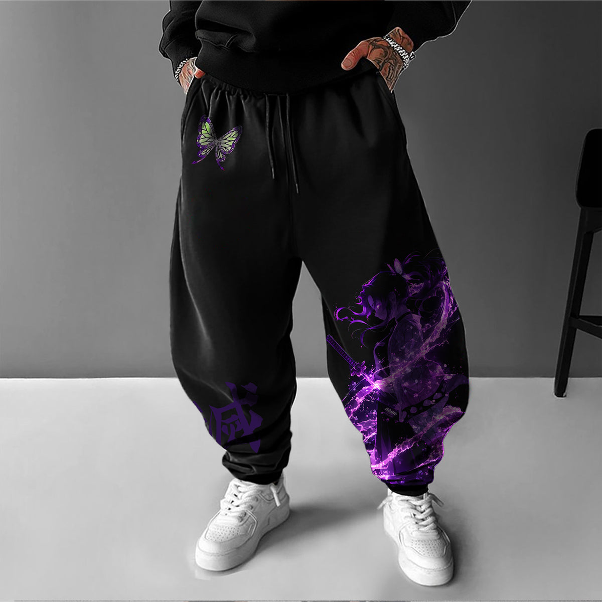 Unisex “  Demon slayer ” Casual Streetwear Pants| KNY