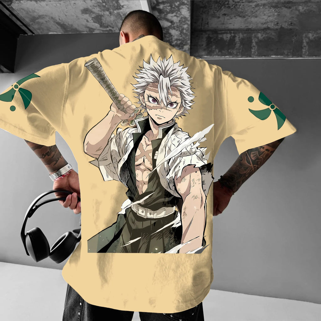 Unisex Anime Inspired Vintage T-Shirt| KNY