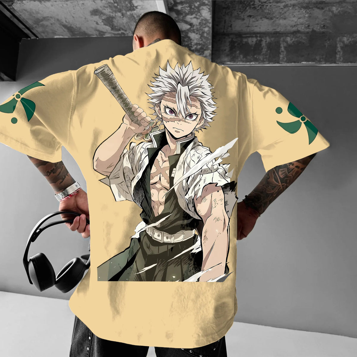 Unisex Anime Inspired Vintage T-Shirt| KNY