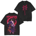Kokushibo KNY Anime Unisex Washed T-Shirt