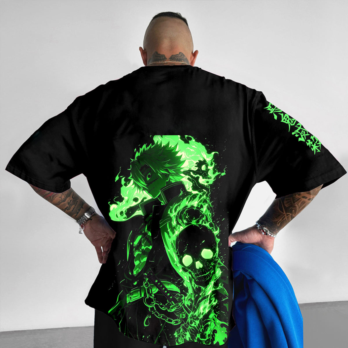 Unisex  " Demon slayer " Anime Inspired Vintage T-Shirt| KNY