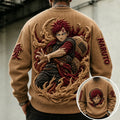 Unisex Anime-print Crewneck Sweatshirt