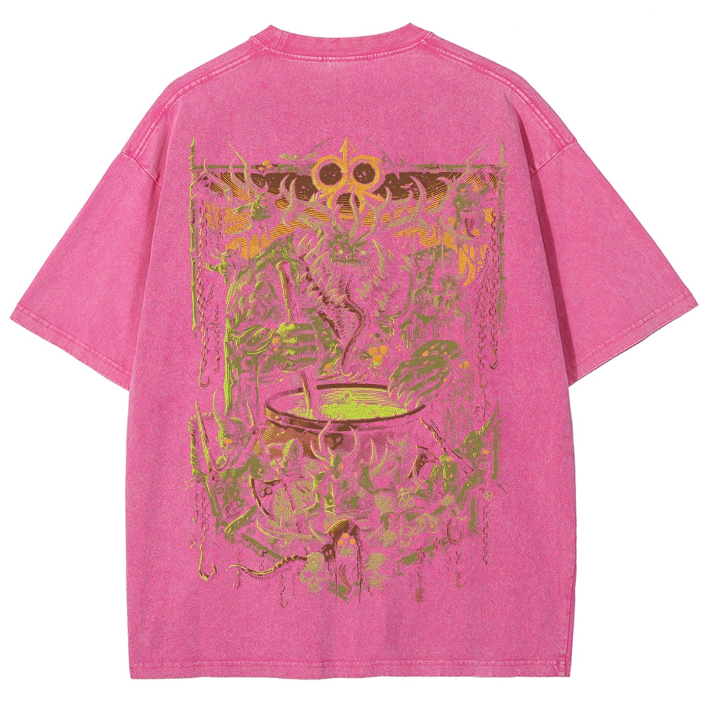 Unisex Fit Washed T-Shirt 2508016342丨WH40K