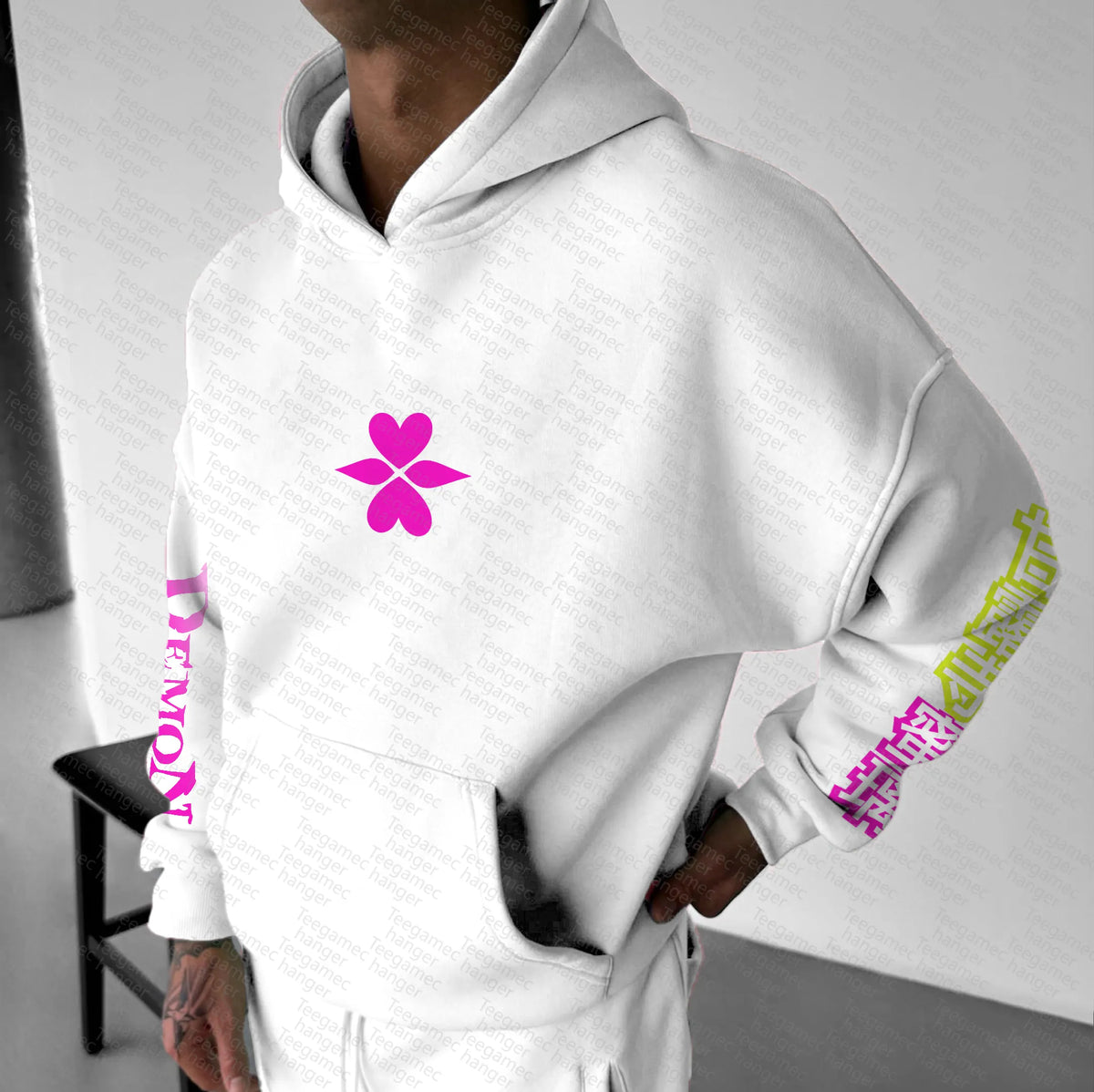 Unisex Anime Graphic Streetwear Vintage Hoodie