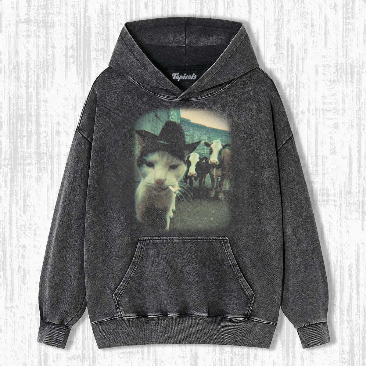 SMOKING CAT T-SHIRT