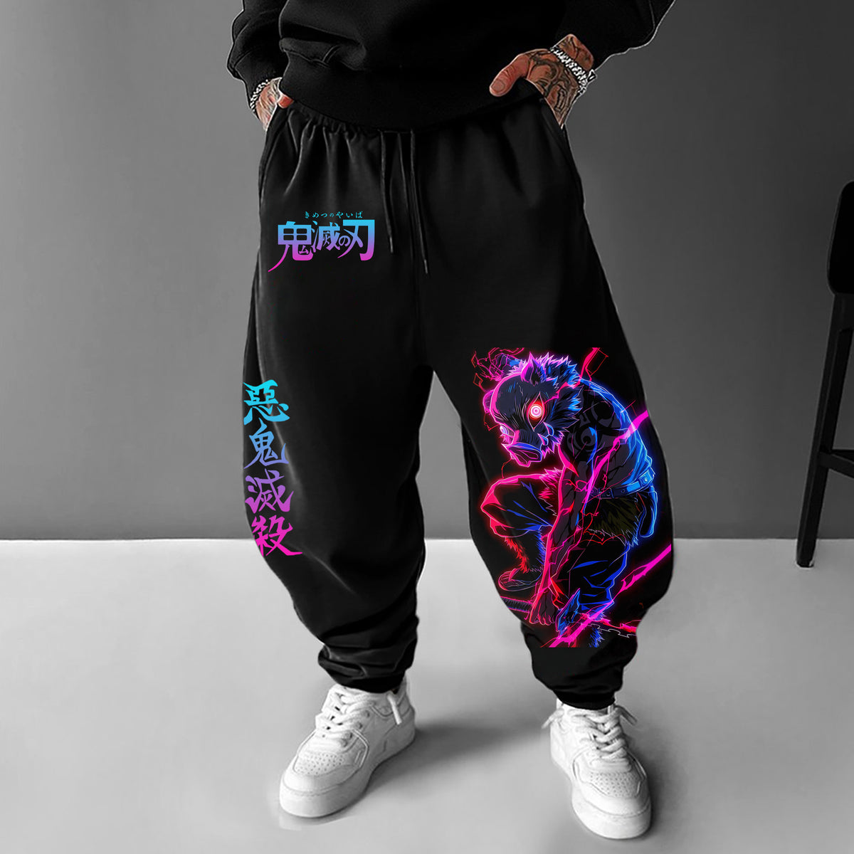 Unisex “  Demon slayer ” Casual Streetwear Pants| KNY