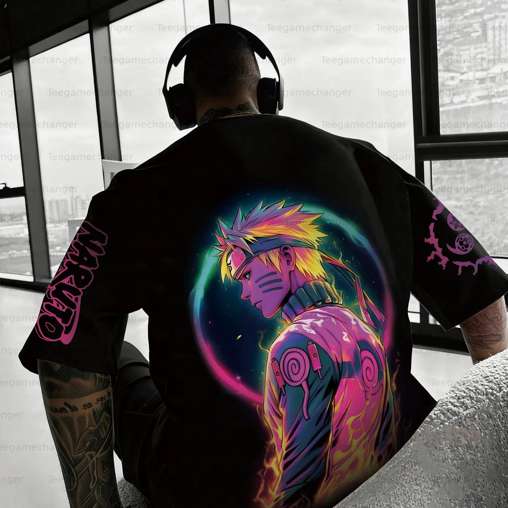 Unisex Naruto Anime Graphic Streetwear T-Shirts