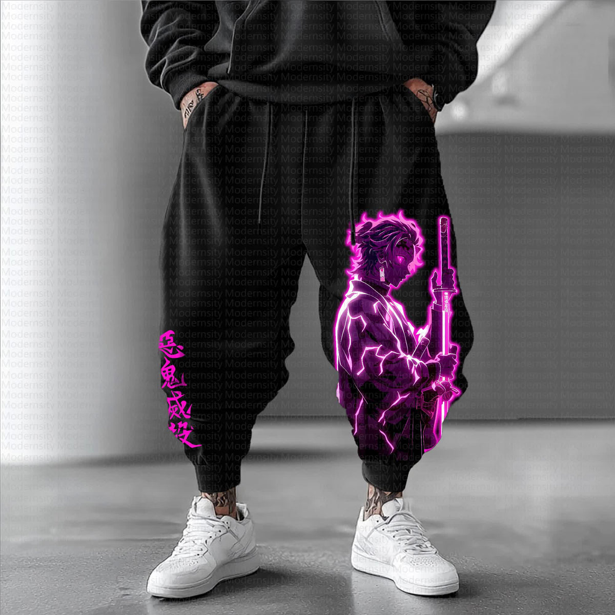 Unisex Anime Inspired Vintage Pants丨Comicssoul
