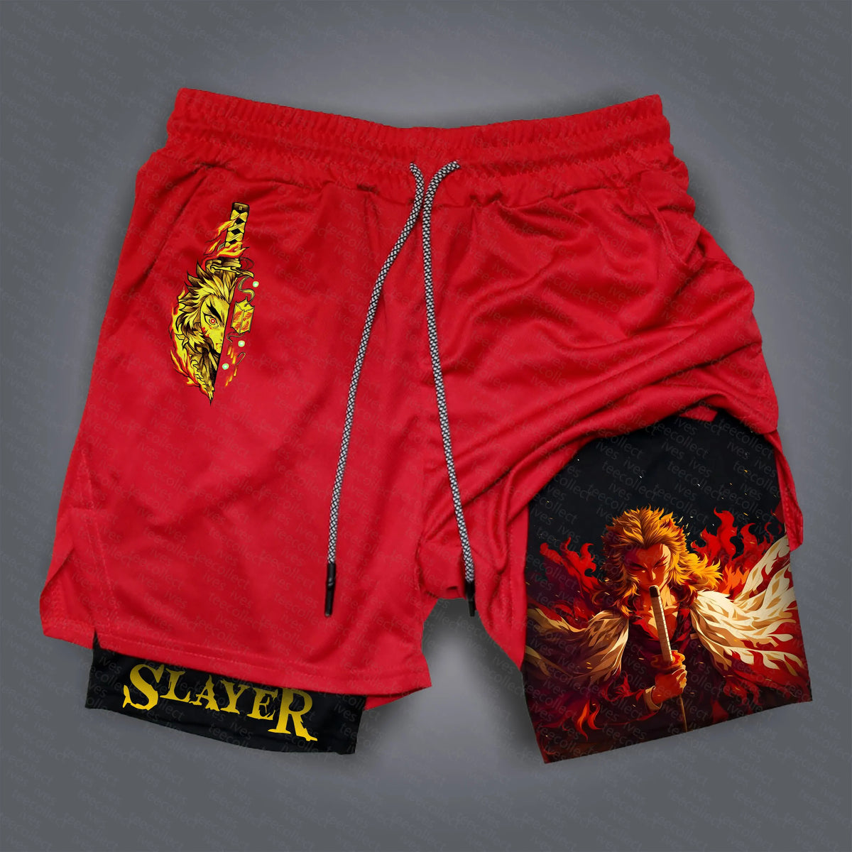 Unisex  “KNY” Casual Anime Streetwear Shorts