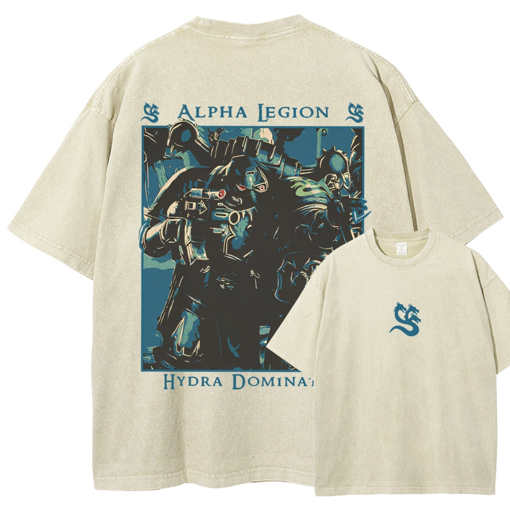 Unisex Fit Washed T-Shirt 丨WH40K