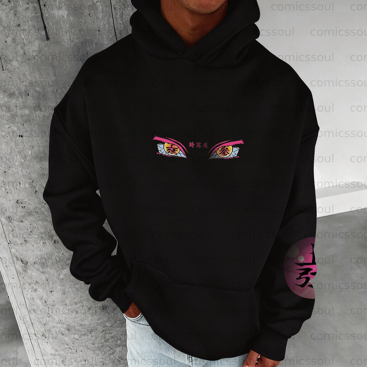 Unisex Anime Graphic Streetwear Vintage Hoodie