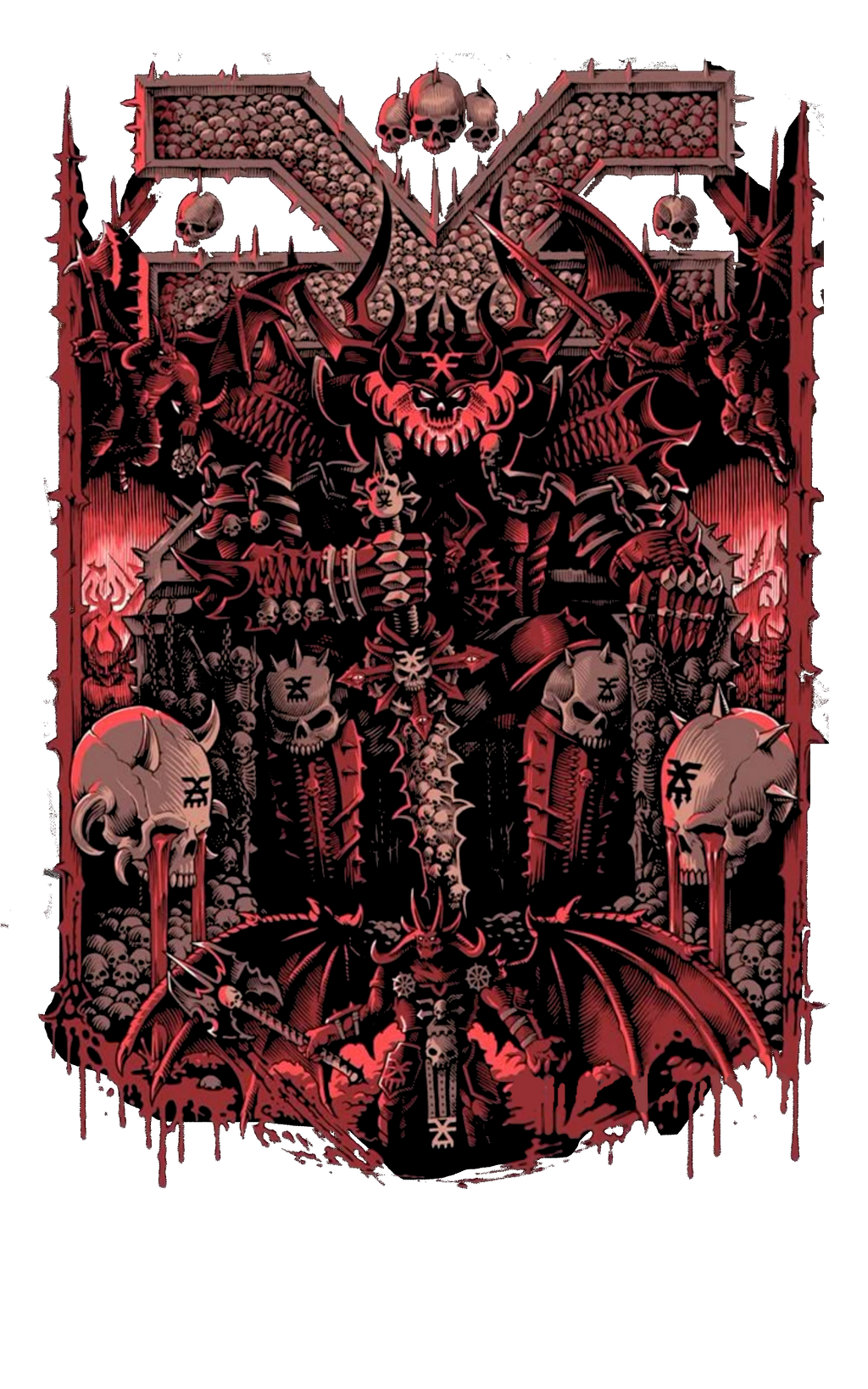 WH40K 40 Washed Unisex T-Shirt