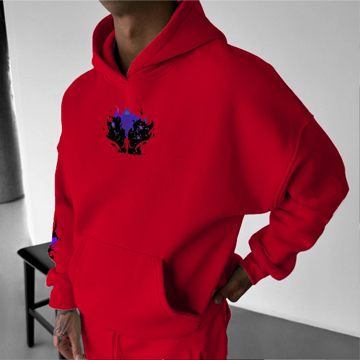 Unisex  ' Comicssoul '  Anime Graphic Streetwear Vintage Hoodie